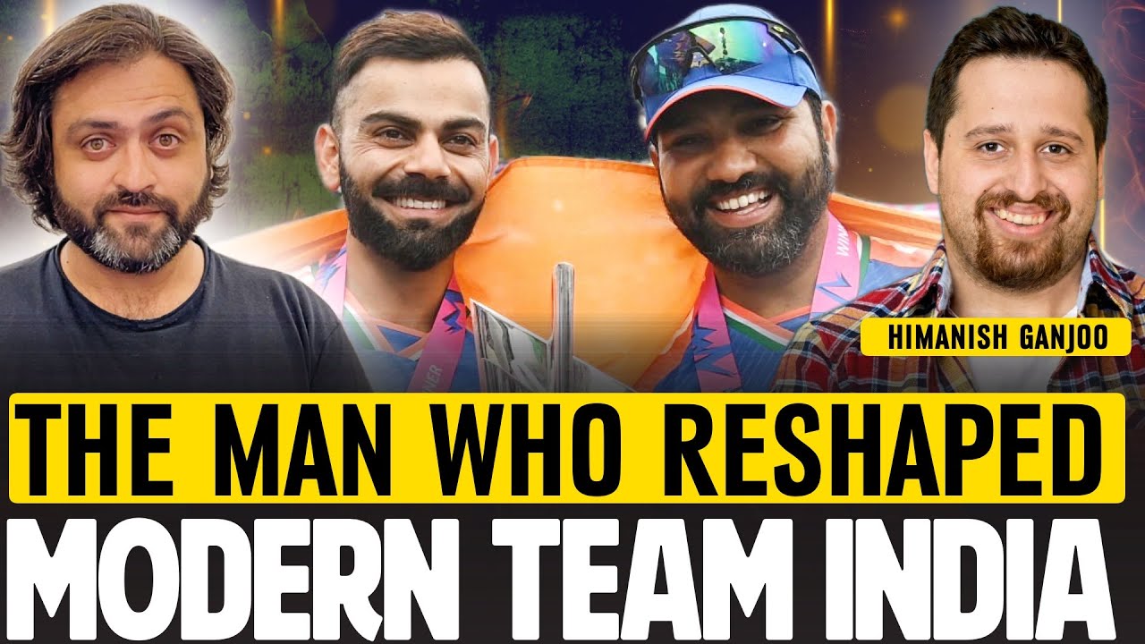 The Man who RESHAPED Modern Team India | Cricast Ft. Himanish Ganjoo