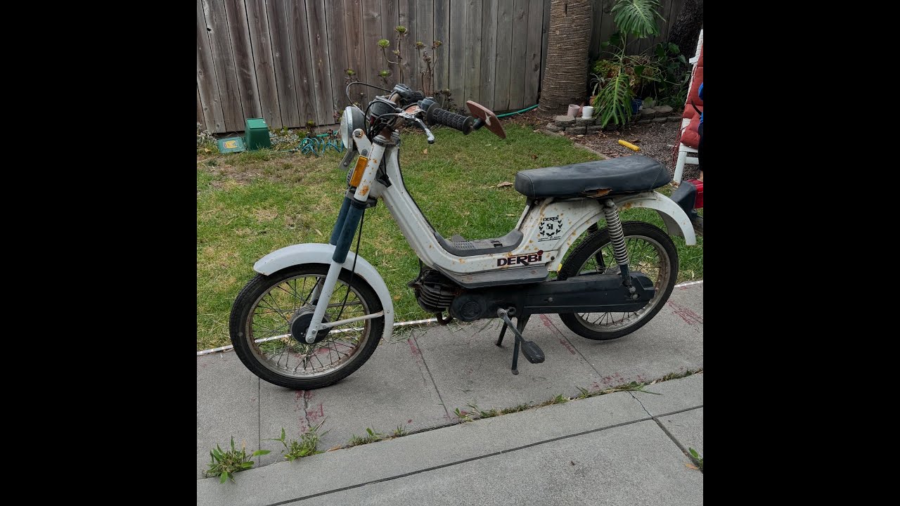 Restoring a rare moped!