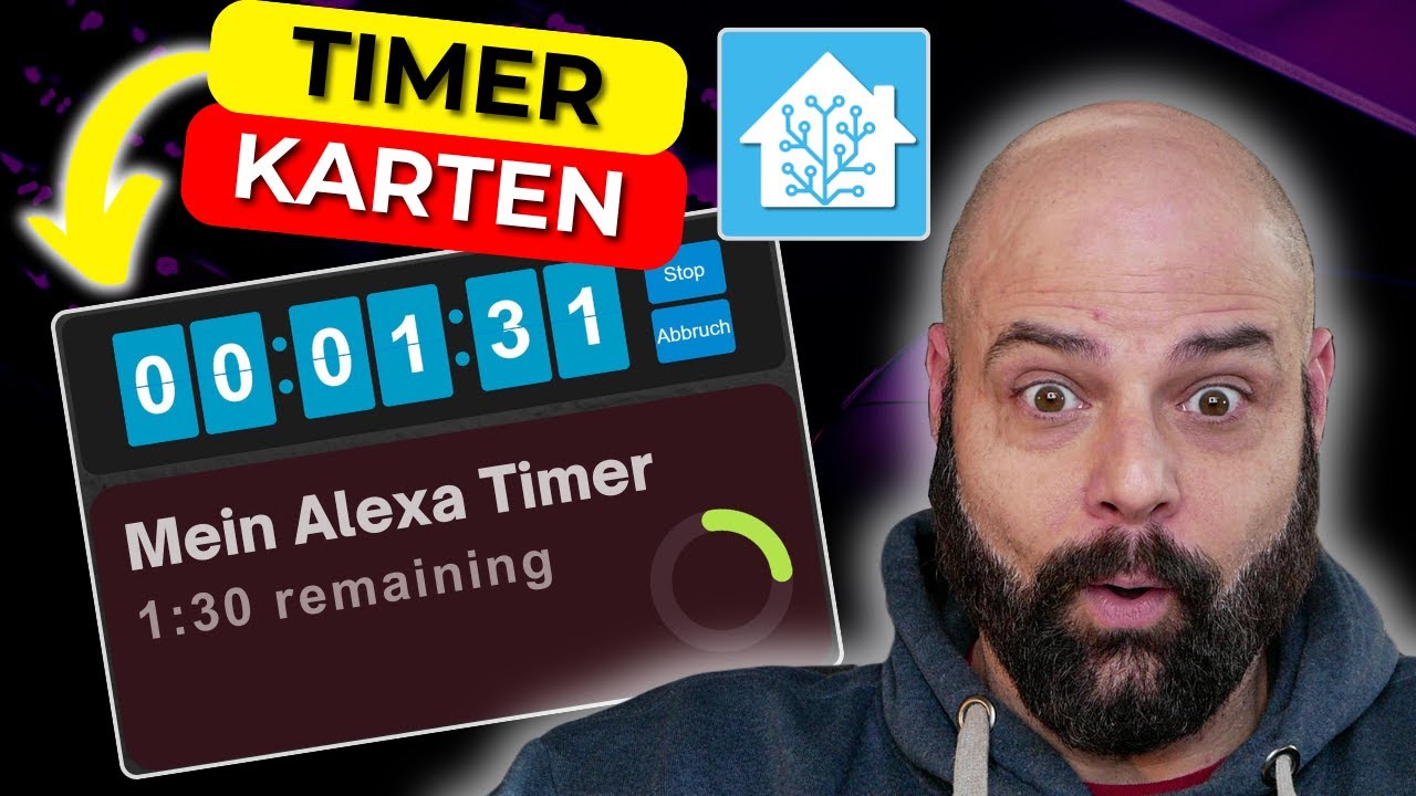 🔔 2 geniale Timer Karten für Home Assistant – auch mit Alexa nutzbar!
