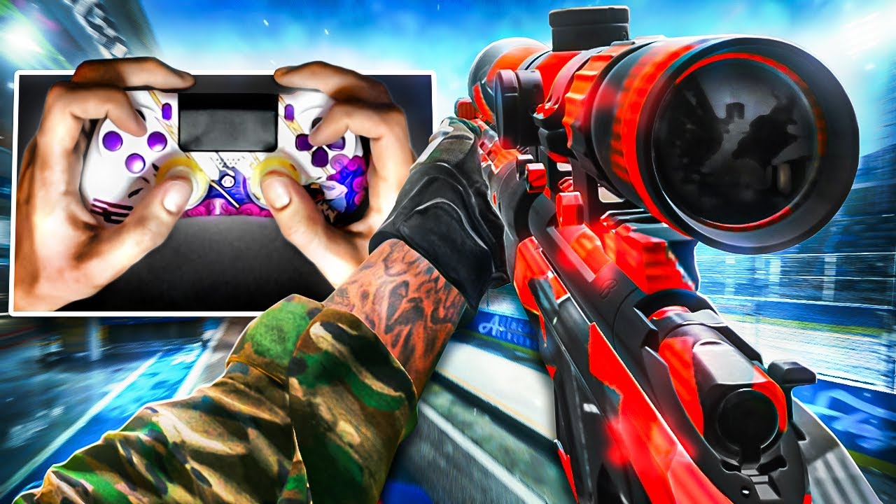 The BEST Sniper.. // Controller Handcam + Settings (Modern Warfare 2)