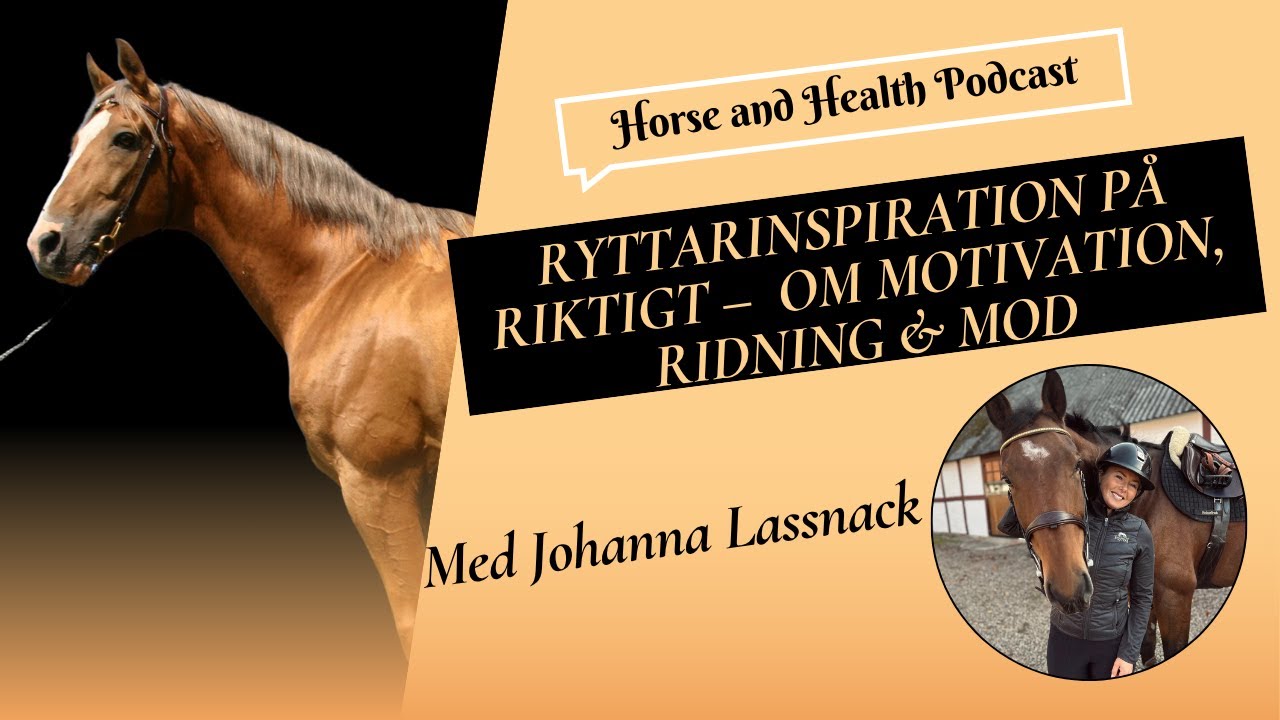 Ryttarinspiration p&aring; riktigt-om motivation, ridning och mod! (Johanna Lassnack, Swedish)