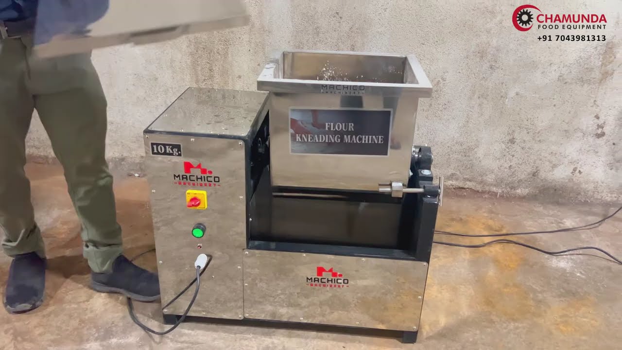 Drum Type Dough Kneader | Atta Mixing Machine | Commercial Dough Kneader