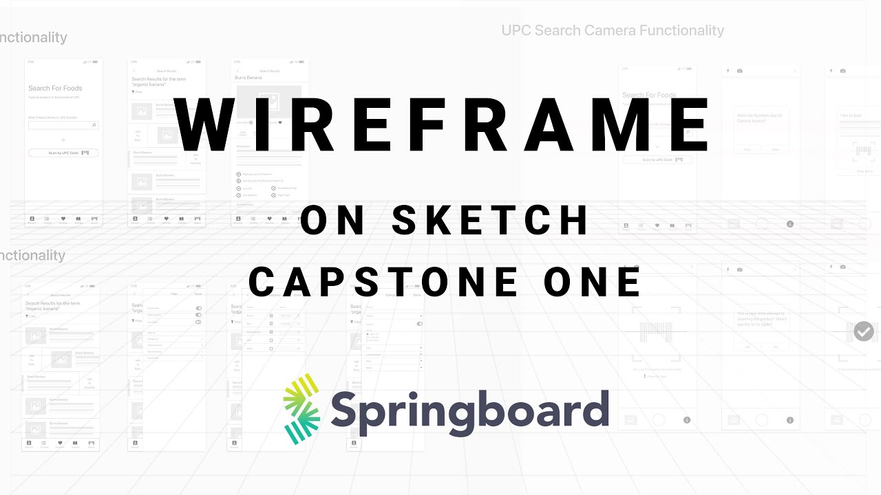 Wireframing Capstone One | Ep. 47 | Tips and Speed Up Process of Dodefy Nutrition App