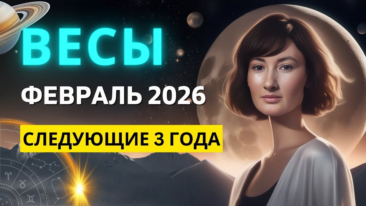 ВЕСЫ ♎ февраль 2026: ЛЮБОВЬ ПО НОВЫМ ПРАВИЛАМ | ПРОГНОЗ на ФЕВРАЛЬ 2026 ГОДА