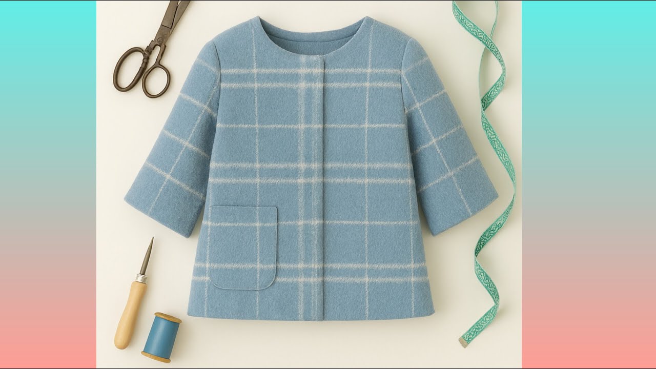 💯Magical Kaftan Makeover: Turn It into a Chic Coat in Minutes! ✂️✨♻️