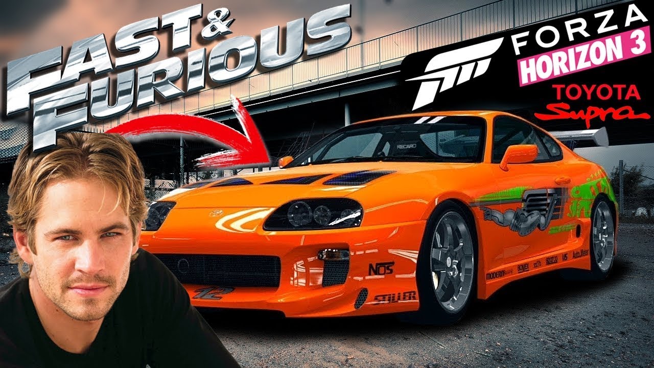 Forza Horizon 3: SUPRA DO BRIAN | VELOZES & FURIOSOS