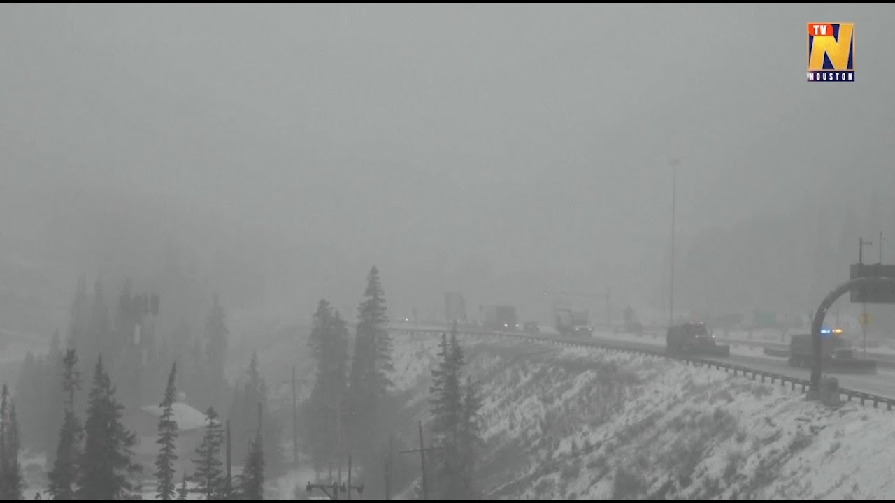 Colorado blanketed in snow after wild temperature swing