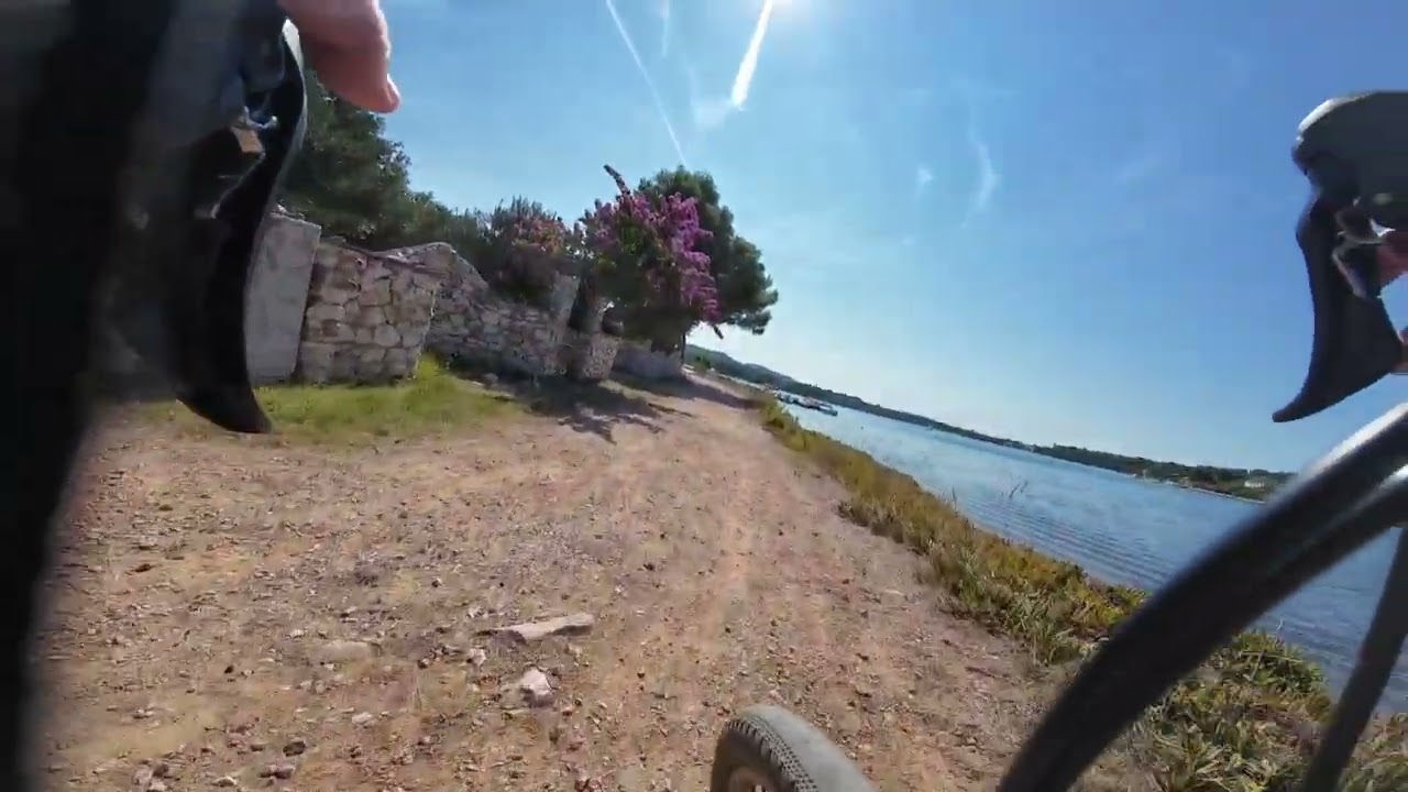 Short ride from Camp Mandarino on Dugi Otok to Verunić (2024)