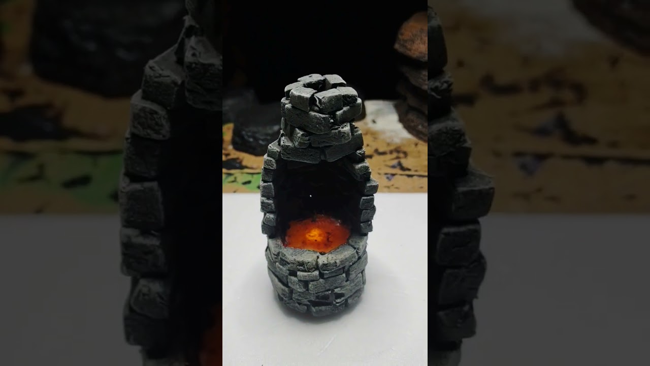 miniature blacksmith forge #fantasyminiatures