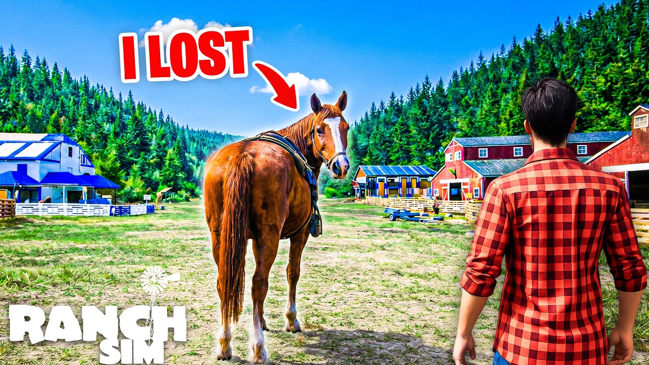 I LOST EVERYTHING! 😭 (💲100,000) | RANCH SIMULATOR DAY 12
