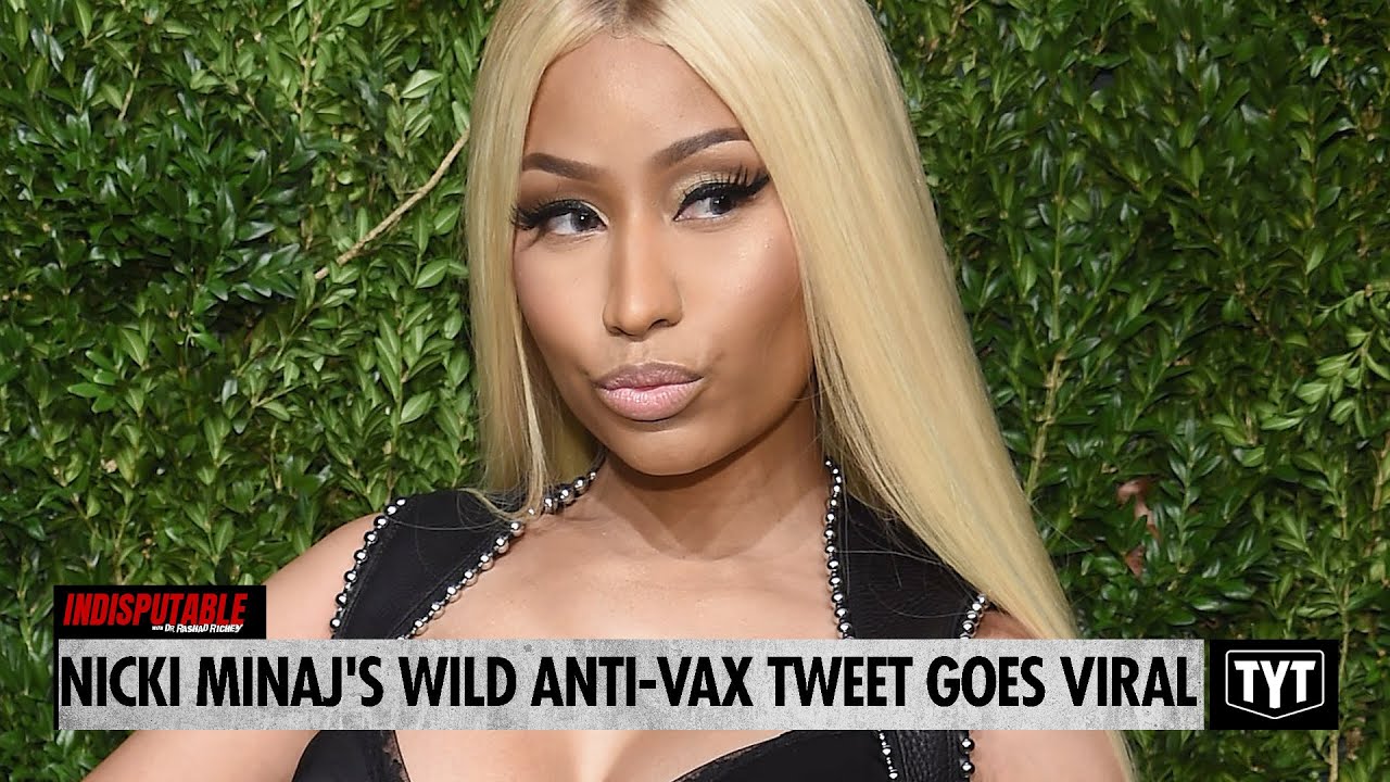 Nicki Minaj's WILD Anti-Vax Tweet Goes Viral