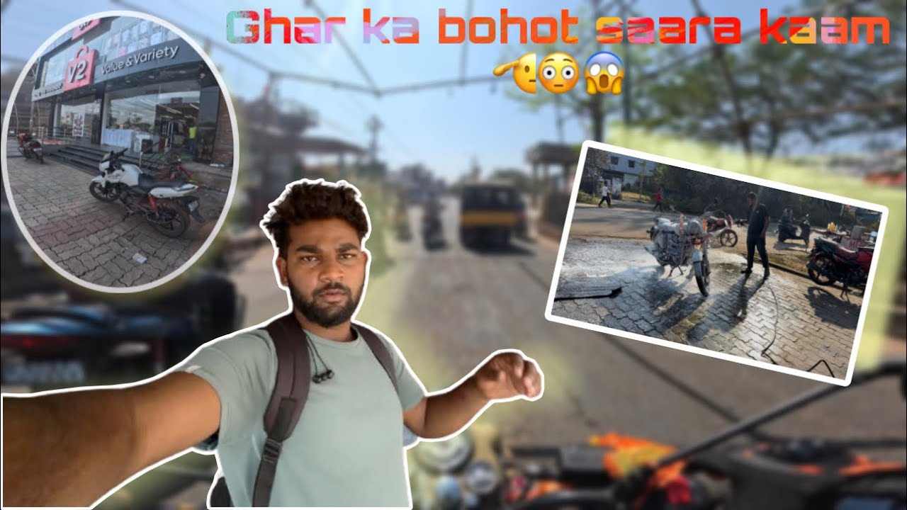 Ghar ka bohot saara kaam 😤😥😶‍🌫️