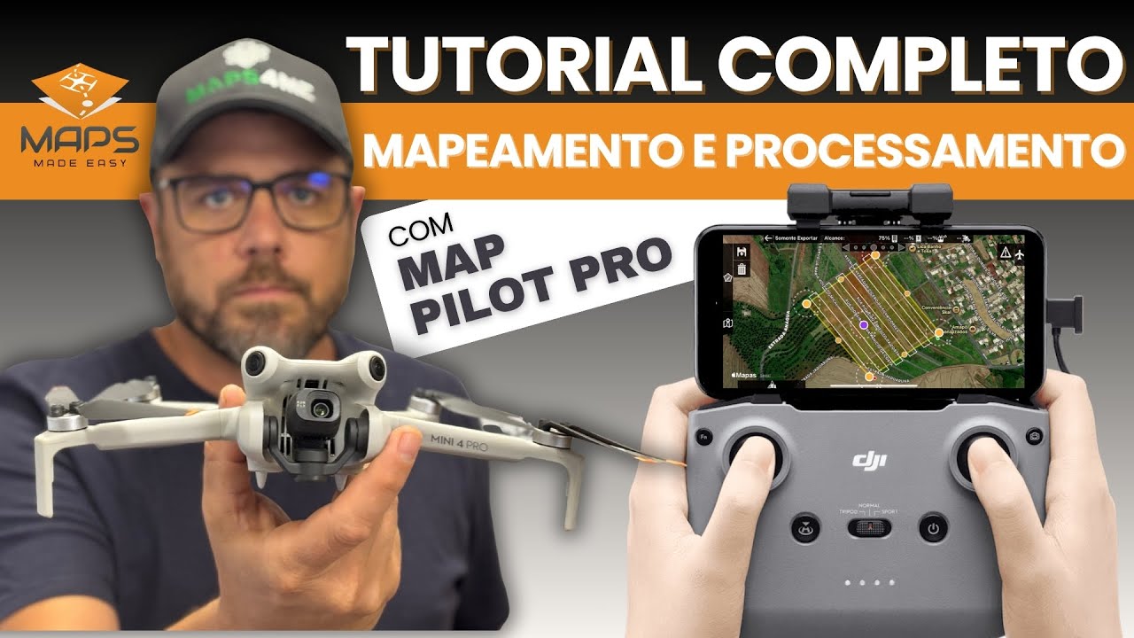 DRONE MAPPING and PROCESSING | COMPLETE TUTORIAL with MAP PILOT PRO