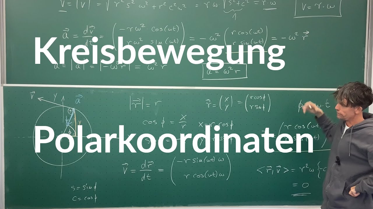 Kreisbewegung Polarkoordinaten