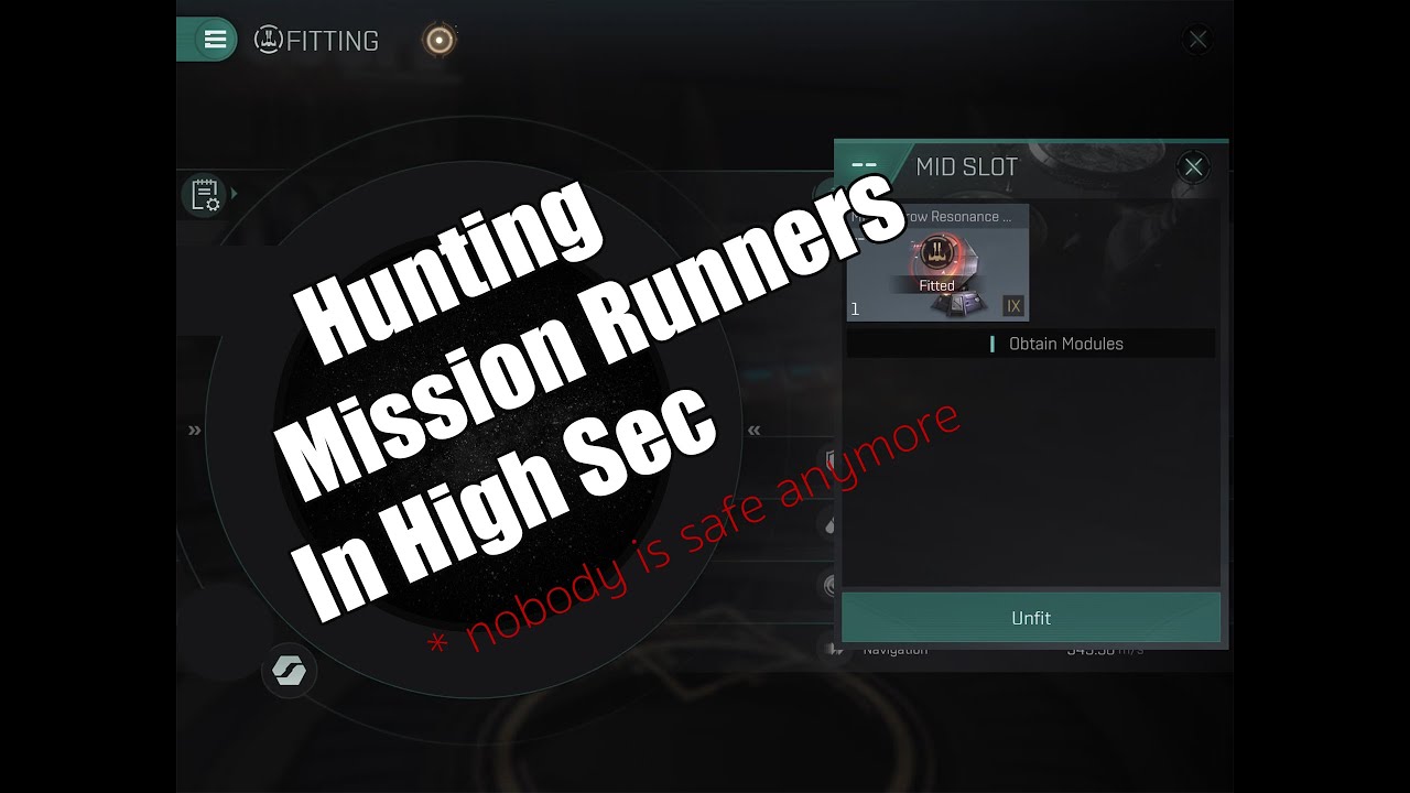 EVE Echoes: Hunting Mission Runners In High Sec