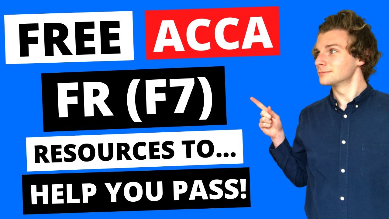 ⭐️ ACCA F7 FINANCIAL REPORTING (FR) - FREE RESOURCES TO HELP YOU PASS YOUR EXAM!! ⭐️ | ACCA FR |