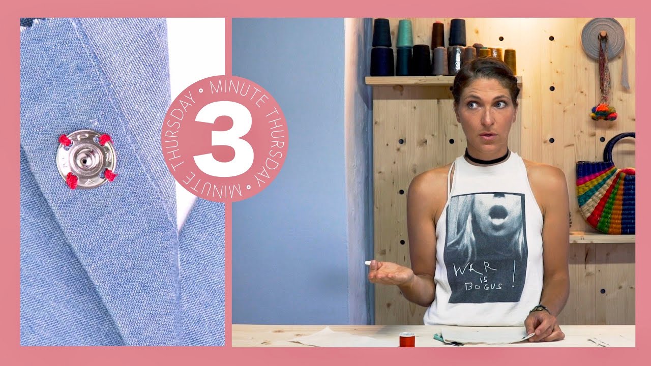 MY SEW-ON SNAP SECRETS - Quick Sewing Tips to Easily Attach Snaps