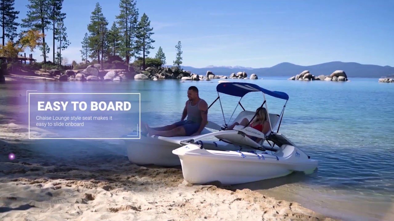 SolarCat Solar Electric Catamaran informational video