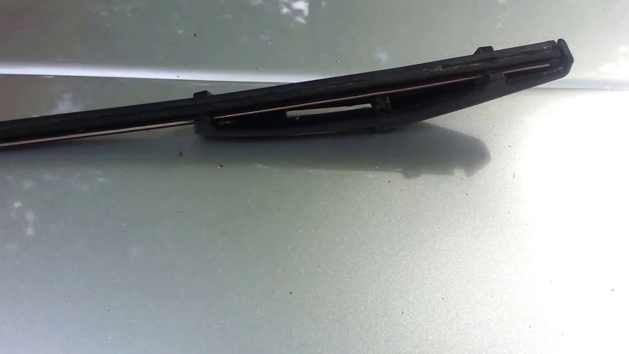Rear wiper blade replacement on Scion XD