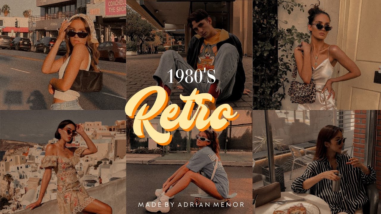 Retro Preset | Free Lightroom DNG |  How to edit like 1980's Retro Tutorial