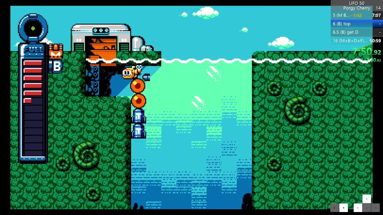 Porgy (Cherry) - 40:04 (WR Speedrun) - UFO 50