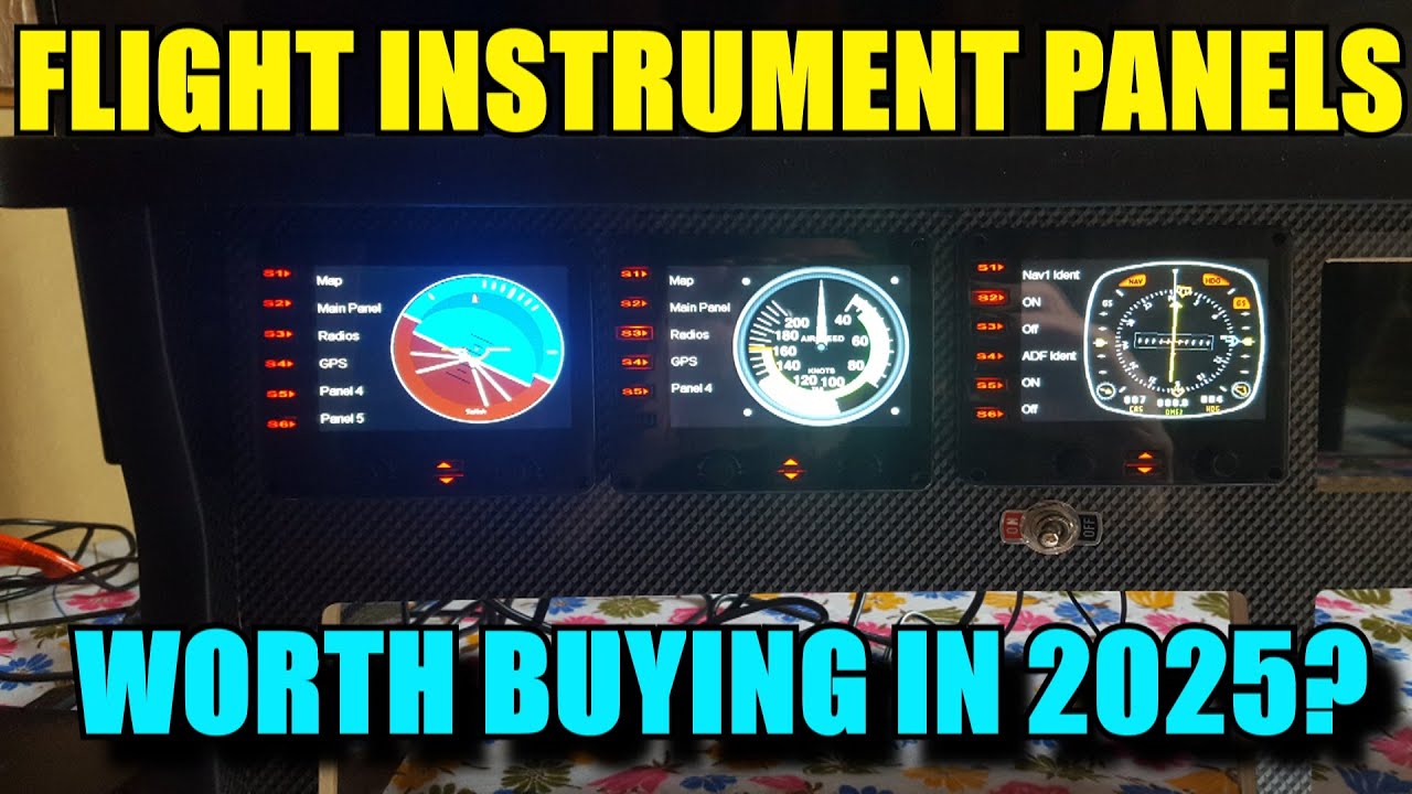 FS2024: Logitech Flight Instrument Panel Review - Worth It In 2025? | My Home Cockpit Build Part 2