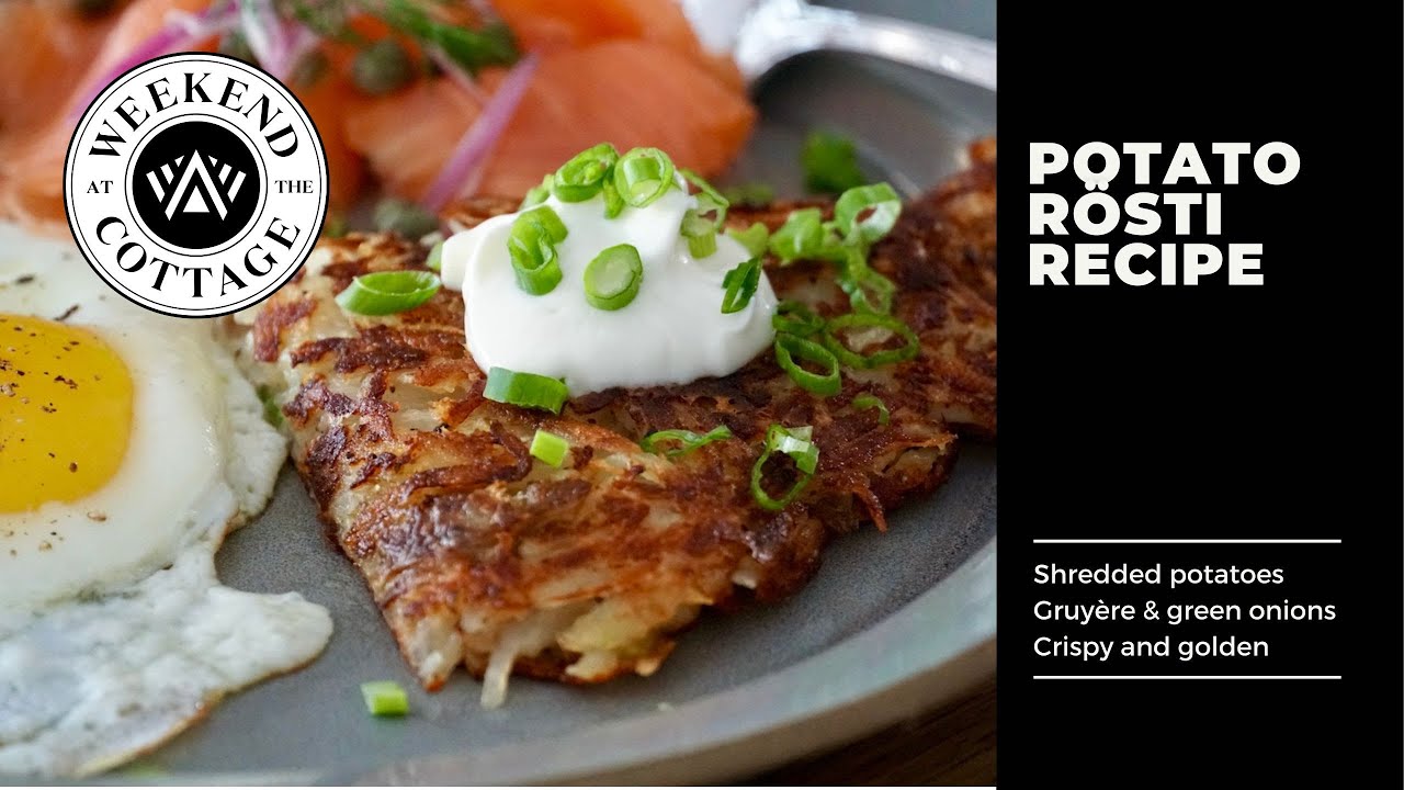 POTATO ROSTI RECIPE | with cheese!