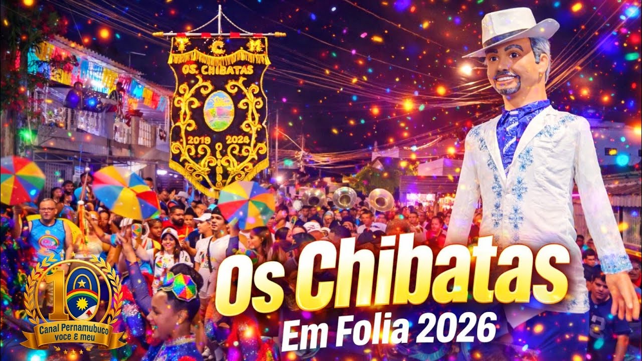 TCM Os Chibatas Em Folia  ( Olinda Prévias Do Carnaval 2026 )