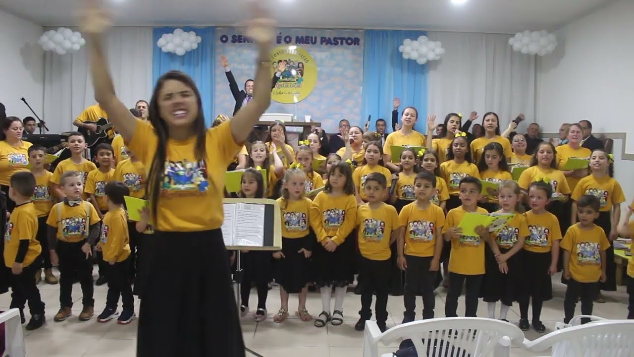 Medley hinos Santo Santo e Imagine - Confraternização Departamento infantil Área Torres 2022