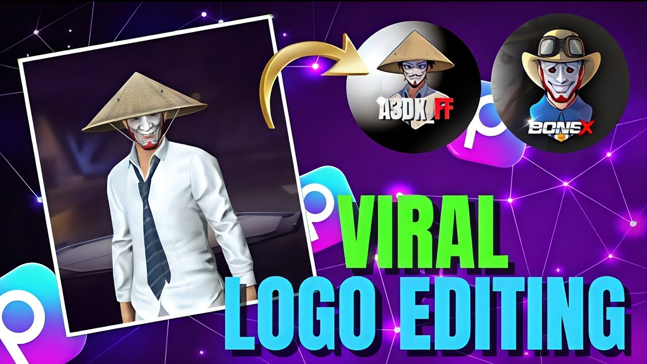 How To Make Own Character Logo 🤯 | FreeFire Character Ka Logo Kaise Banaye @bonex4_ff @a3dxff 