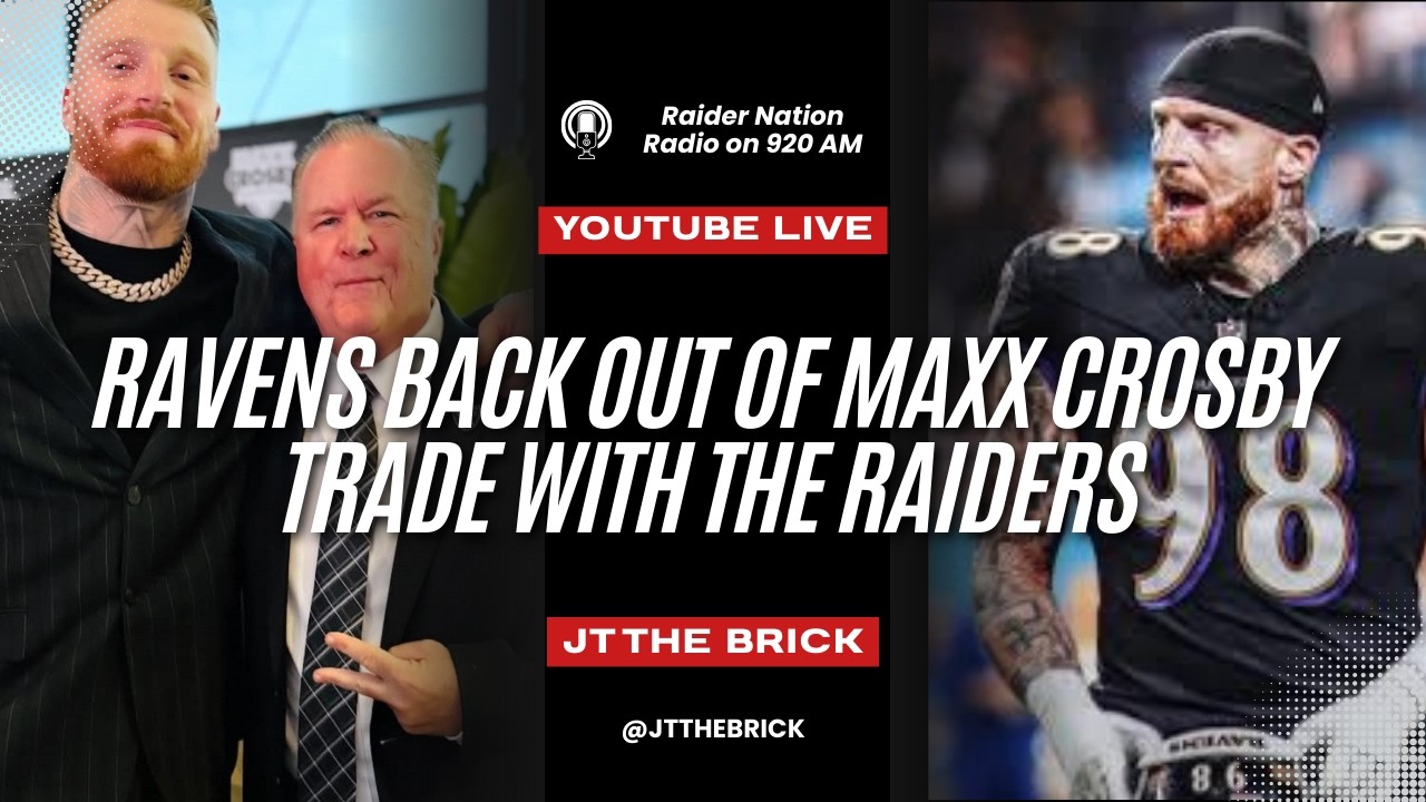 Ravens BACK OUT of Trade for Raiders Star Maxx Crosby