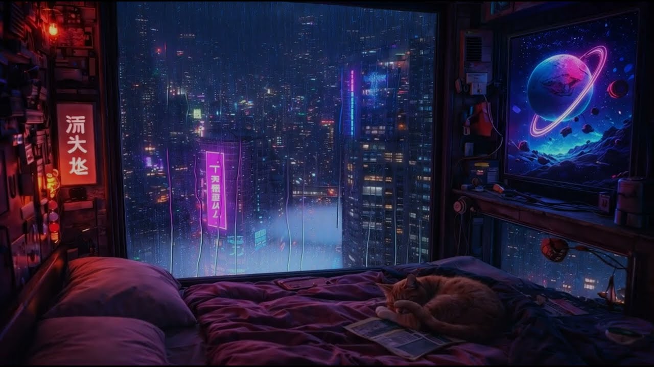 Escaping Reality Tonight | Living in a Quiet Rainy Room | Deep Sleep Escape | 3 Hours
