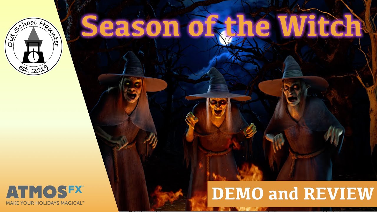 AtmosFX Season of the Witch - New Witch 2023!!! [Demo + Review Halloween Digital Projection EN]