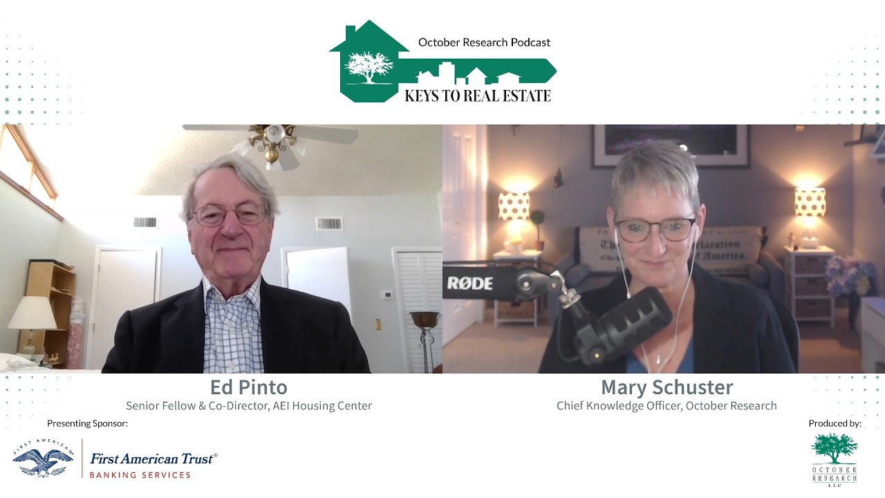 When Housing Policy Ignores How Housing Really Works - Ed Pinto - Keys to Real Estate | S3E1