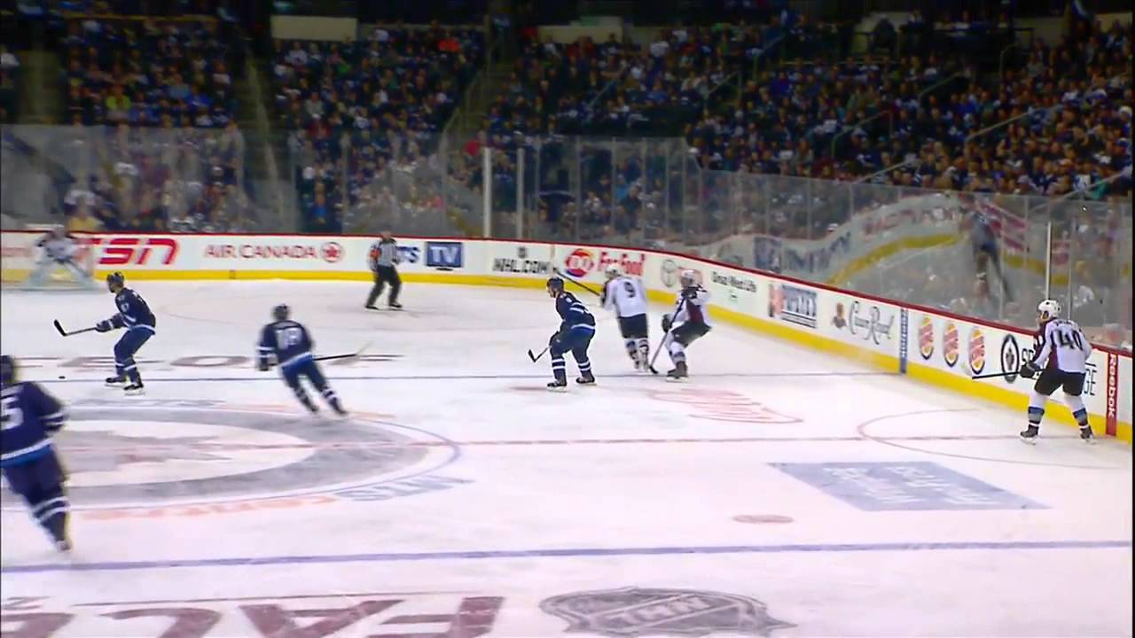 NHL 2014 10 26 Colorado Avalanche vs Winnipeg Jets