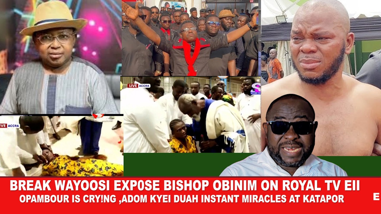 Break Eii Wayoosi Kumawood Actor exp0se Bishop Obinim on Royal Tv , Adom Kyei Duah you are too much