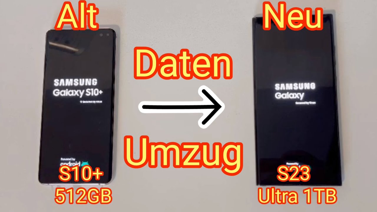 Daten auf neues Handy übertragen📱➨📲 Kontakte Bilder WhatsApp | Android Samsung S23 Ultra 1TB