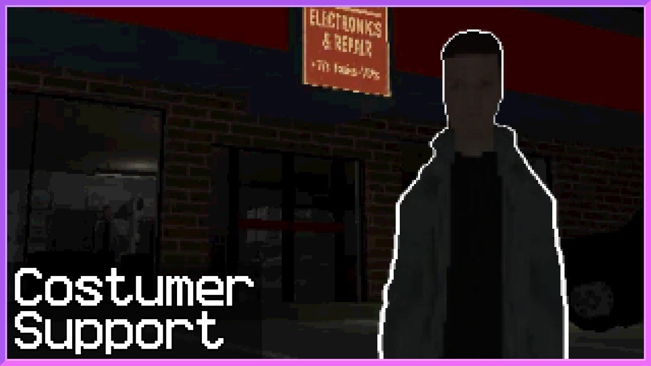 Okay, so imagine you working alone and killer comes to store, that's this game :) - Costumer Support