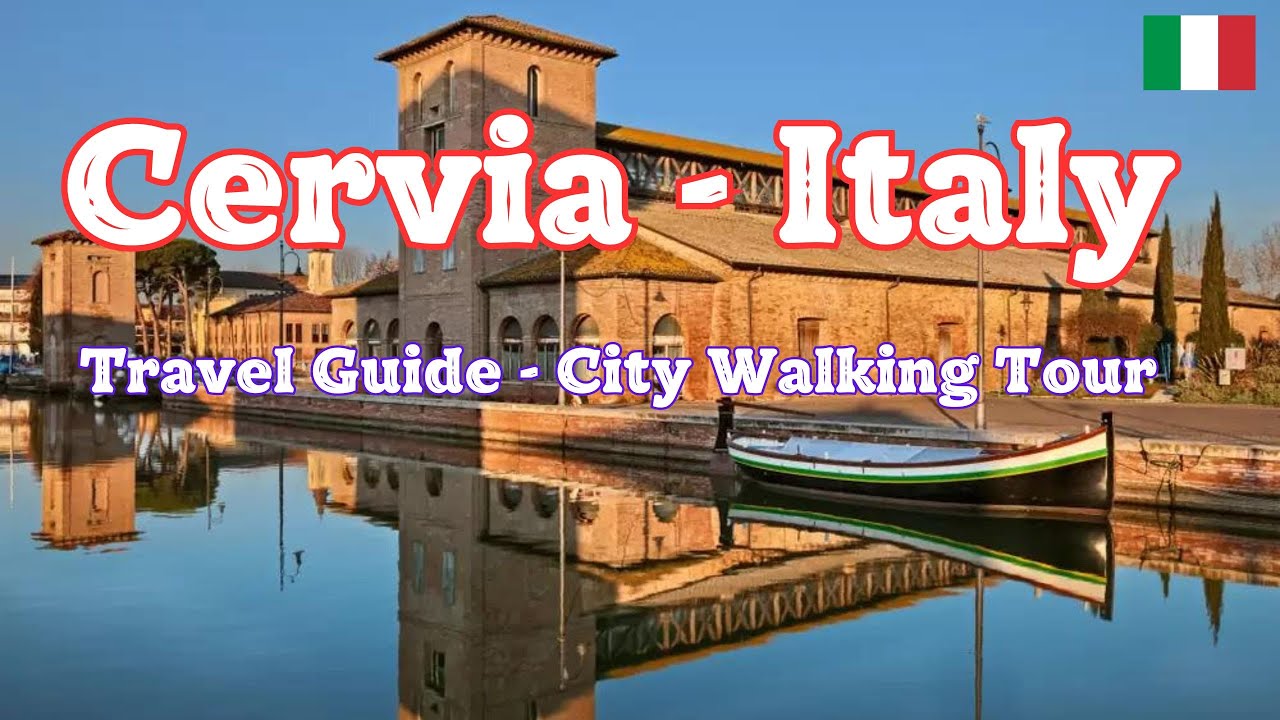 Cervia - Italy. Ultimate City Walking Tour and Travel Guide. 4K HDR 60fps.