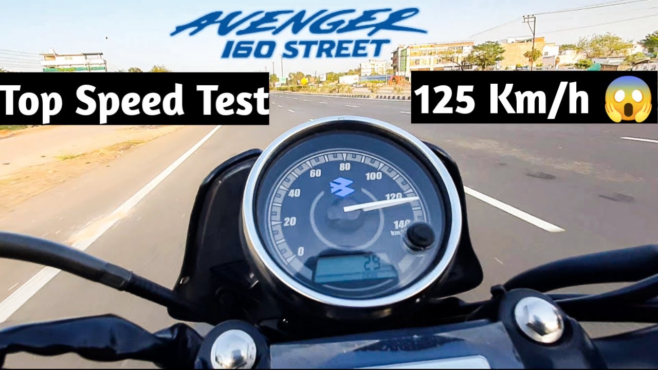 Bajaj Avenger 160 Street Top Speed 125 Km/h | Unbelievable Top Speed 😳