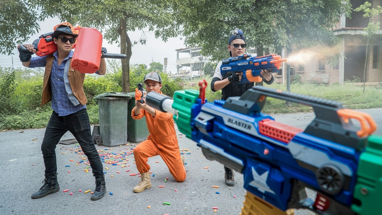 LTT Game Nerf Guns : SEAL X Infiltrates Shadow Syndicate's Den Of Crime For Nerf Guns