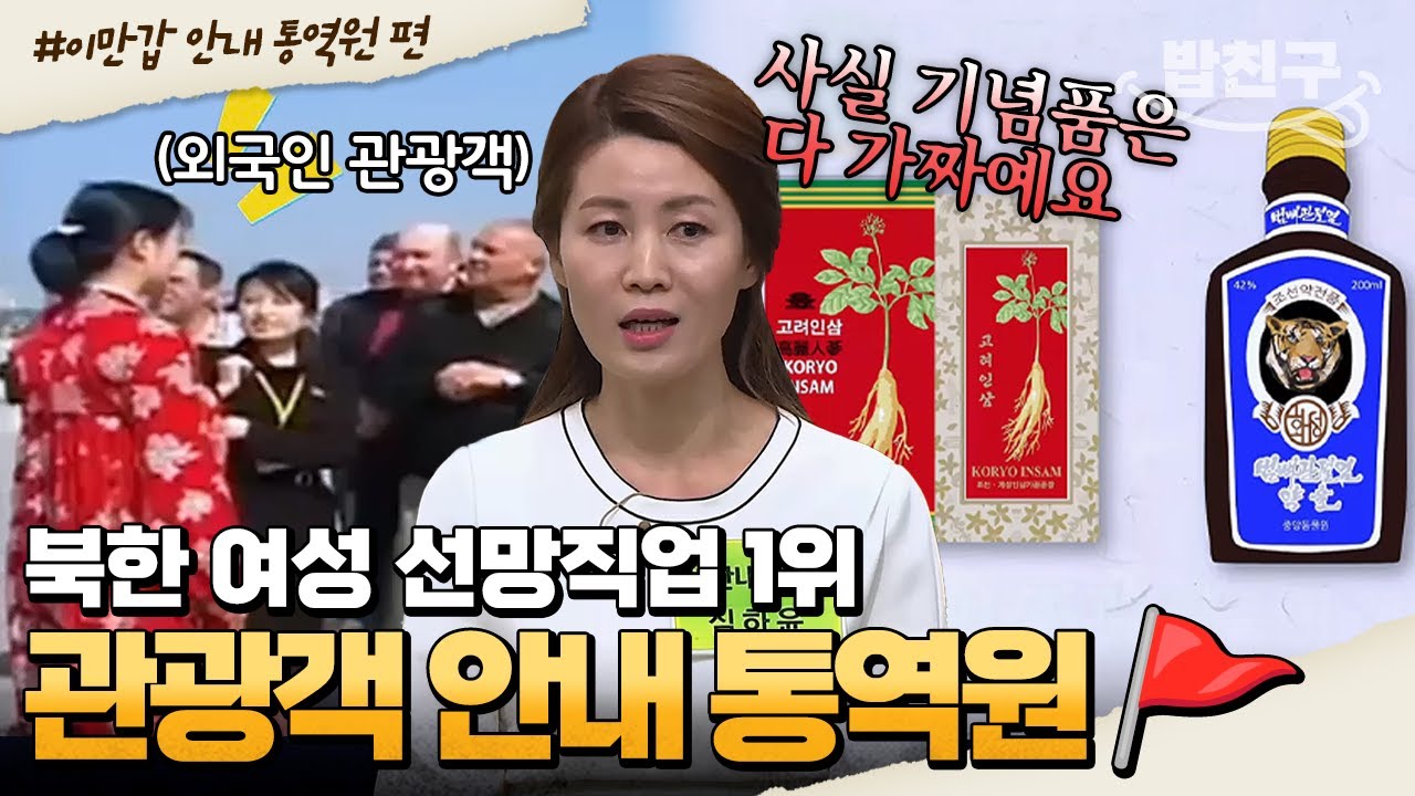 [#밥친구] 북한에서 돈 많이 벌 수 있다는 안내 통역원! 통역원이 되려면 '이것'이 필요하다?! | #이만갑 1시간 몰아보기