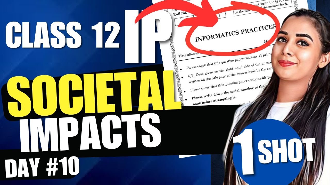 Complete Unit 4: Societal Impacts in 1 Video | 1 SHOT  | 12 IP