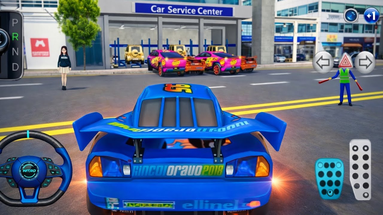 New Lightning McQeen auto repair- 3d Driving Class android game play || Car Game 