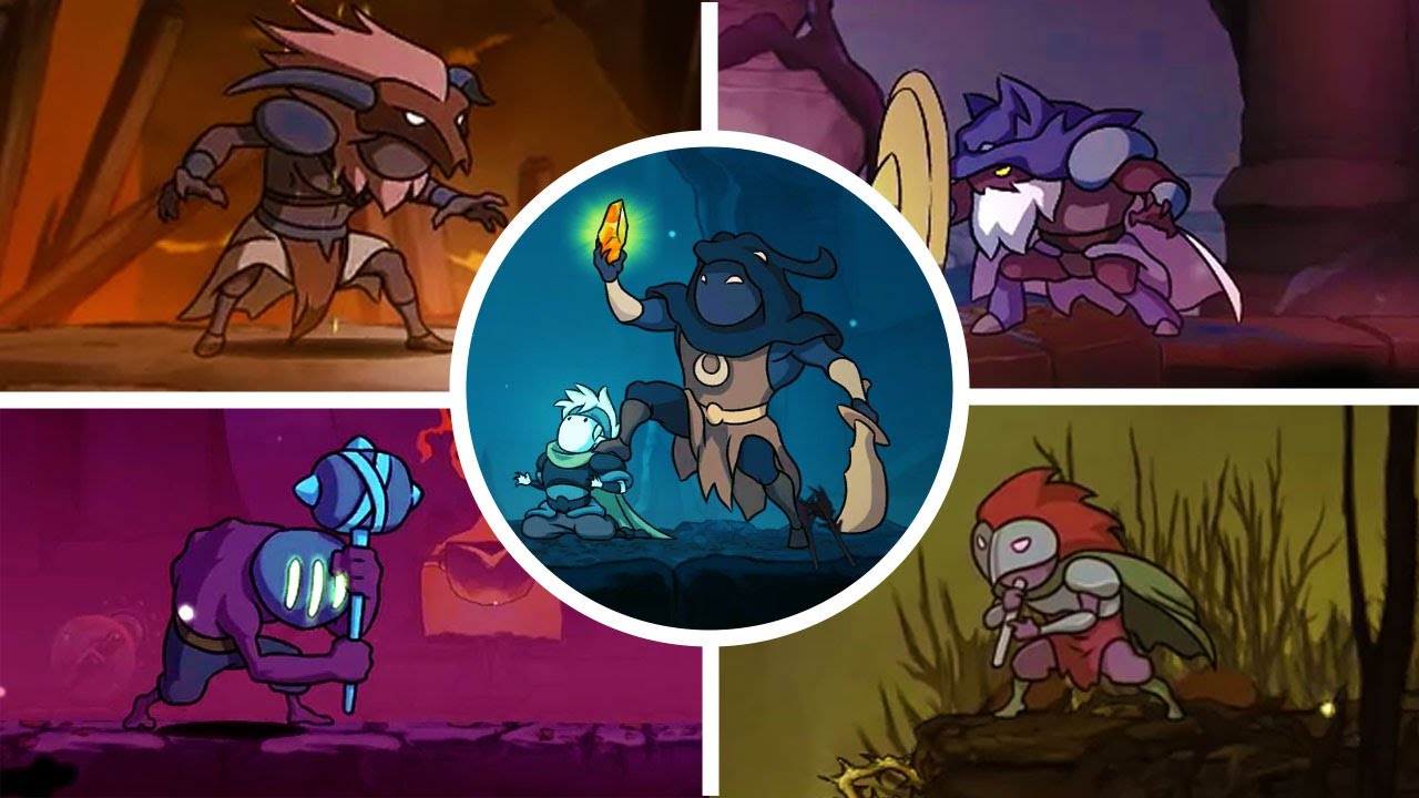Greak: Memories of Azur - All Bosses (Boss Fights) | 1080P 60 FPS