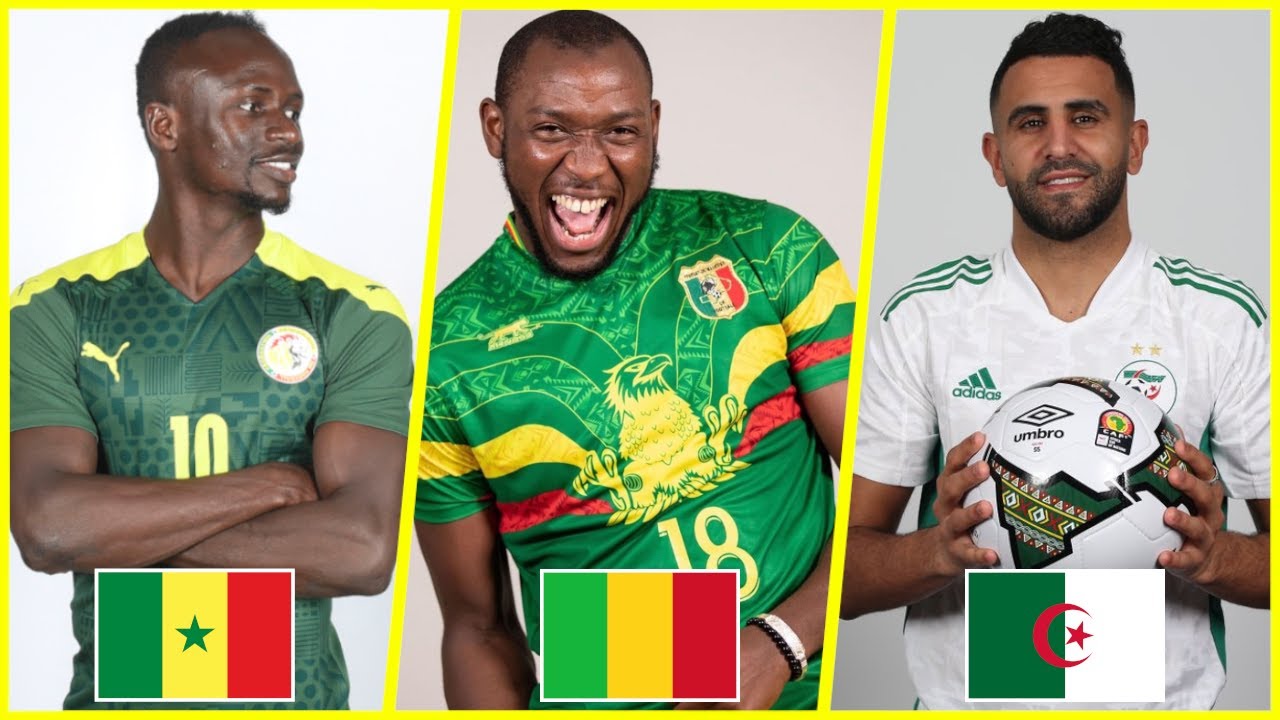 TOUS LES MAILLOTS DE LA CAN 2021
