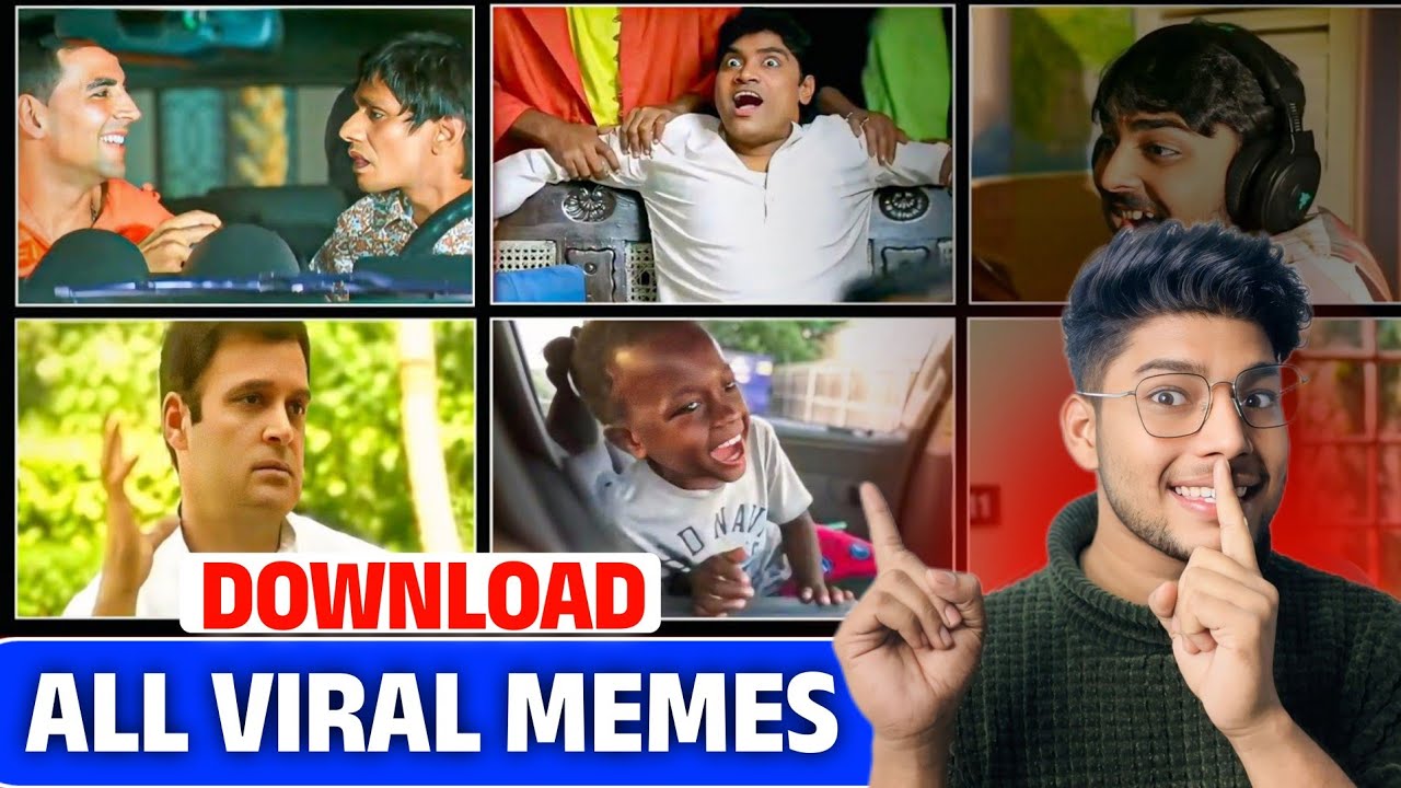 Video Ke Liye Memes Kaha Se Download Karen🤩? Memes Download Kaise Karen | How To Download Memes