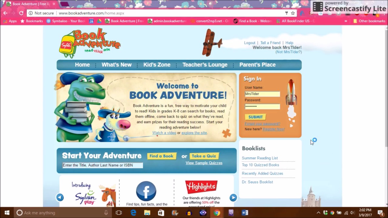 BookAdventure.com Overview