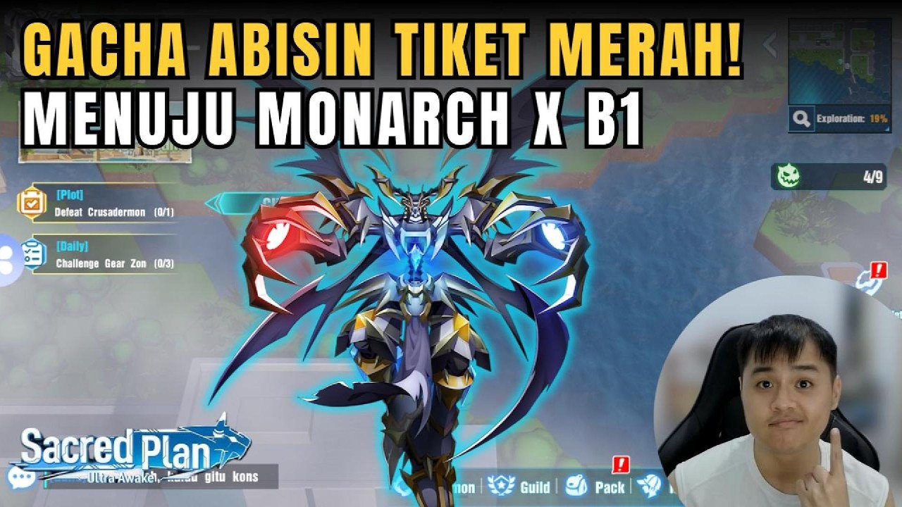 Gacha Monarch X Sampe Dapet & Intip Fitur New Update | Digimon Sacred Plan: Ultra Awake