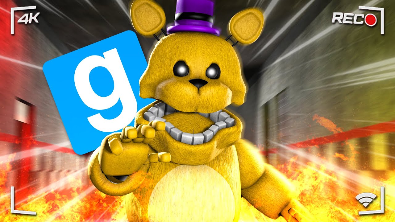 FAST FREDBEAR IS HORRIFYING IN MULTIPLAYER... | Gmod Hide & Seek